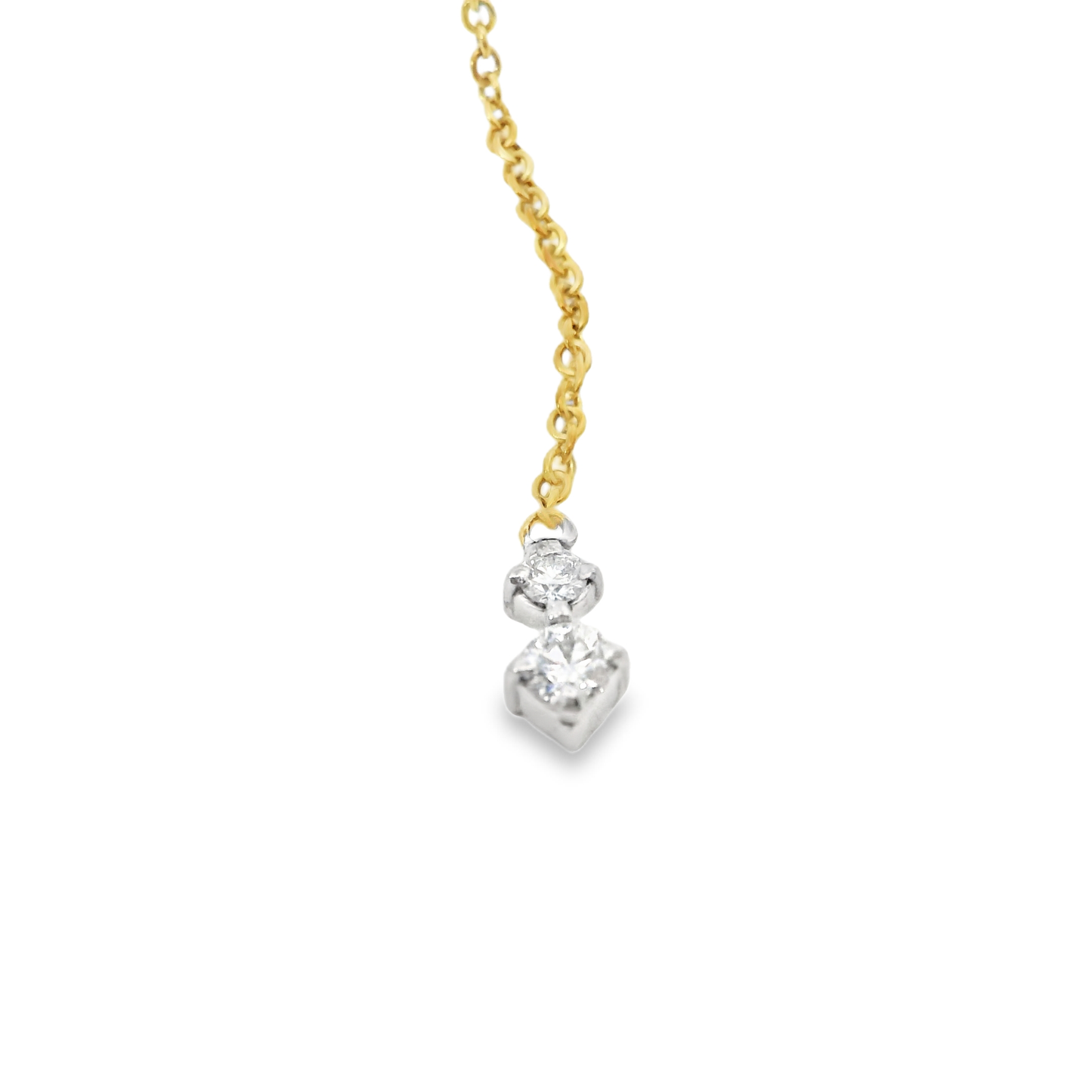 0.45CT Diamond Pendant 14k Yellow Gold