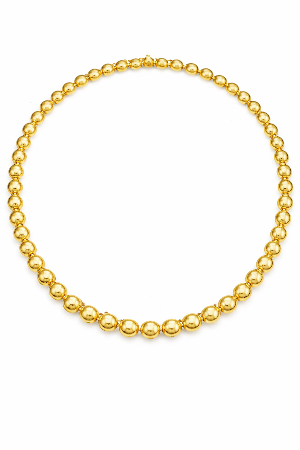 Plain Gold 14k Yellow Gold Necklace