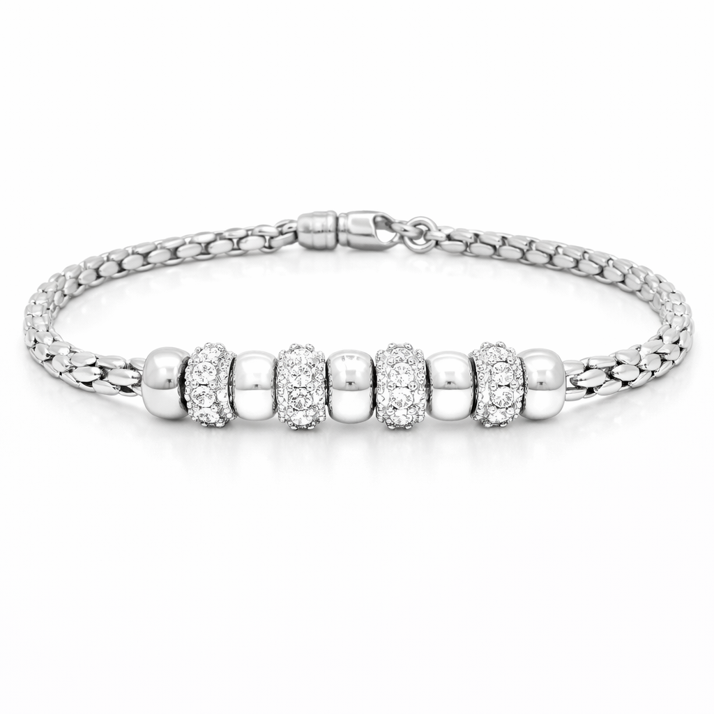 0.67CT Diamond Bracelet 14k White Gold
