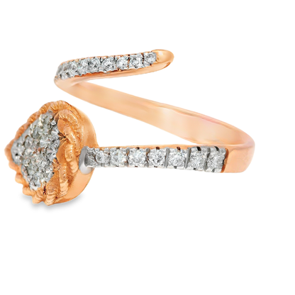 0.50CT Diamond 18K Rose Gold