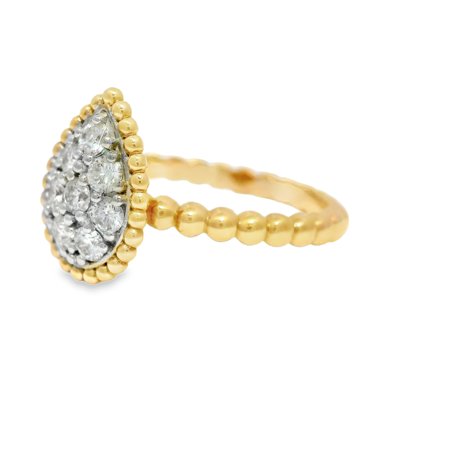 0.39CT Diamond 14K Yellow Gold