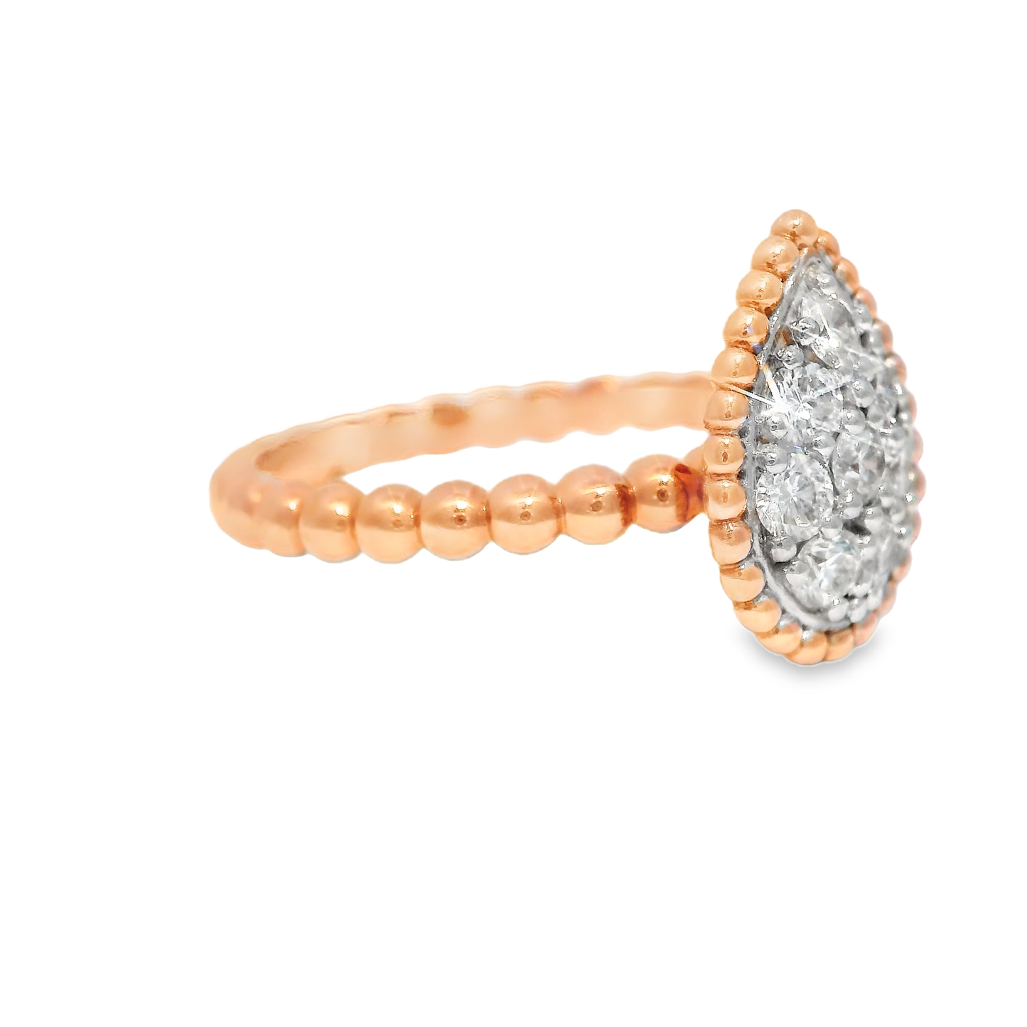 0.39CT Diamond 14K Rose Gold