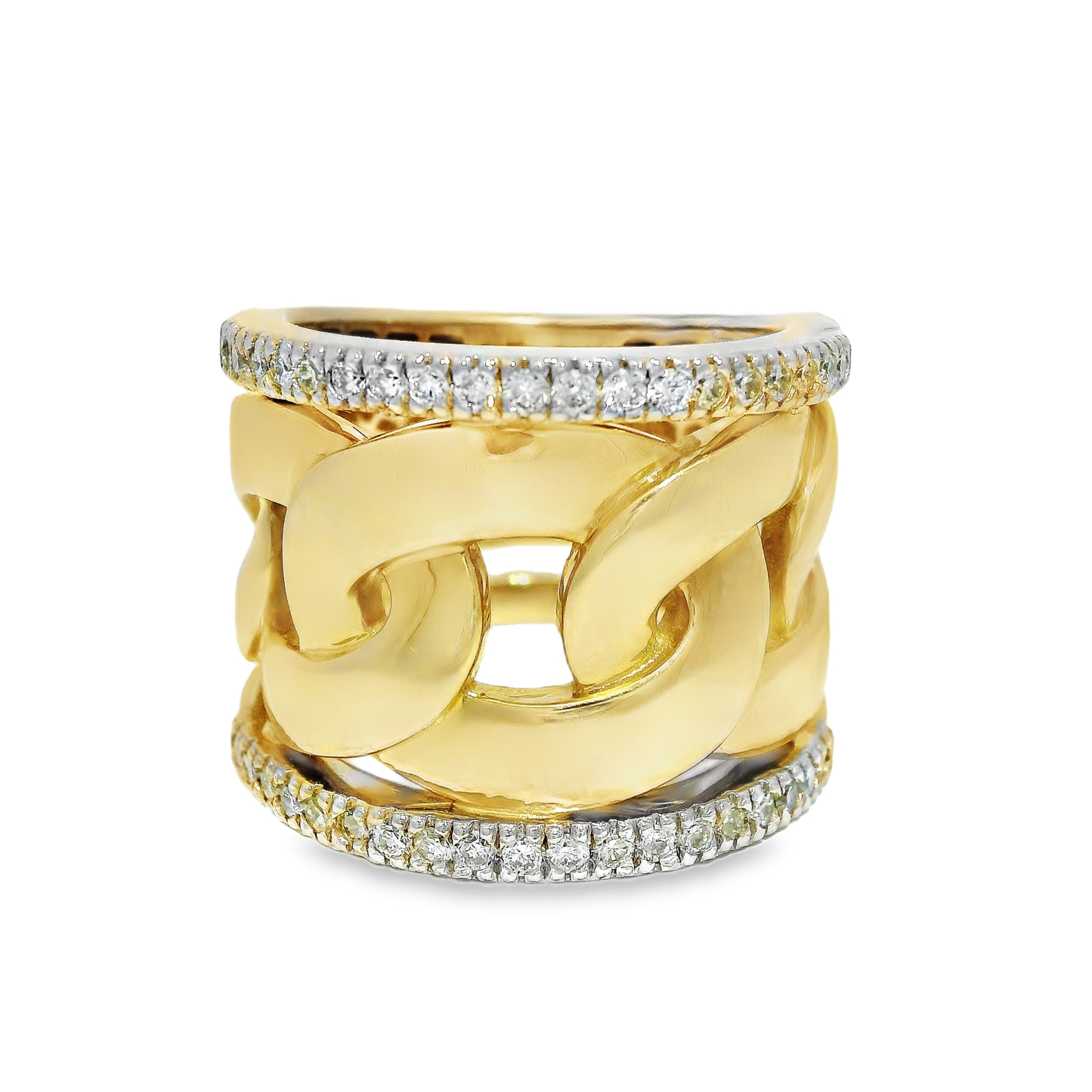 1.52CT Diamond Ring 14K Yellow Gold