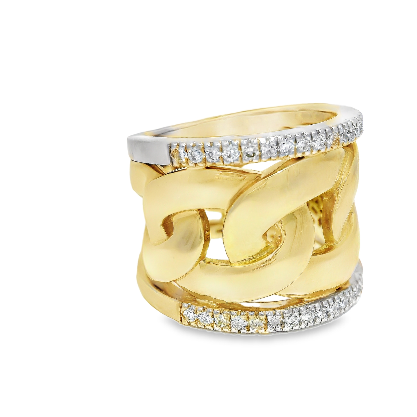 1.52CT Diamond Ring 14K Yellow Gold
