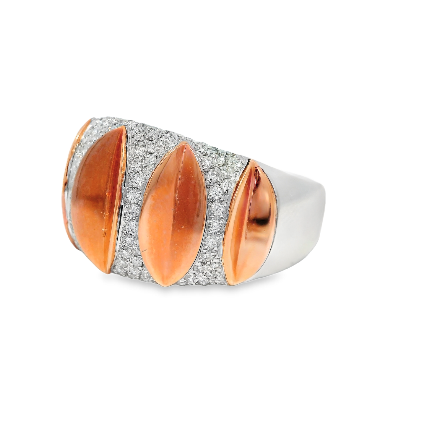 0.50CT Diamond Ring 14K Rose Gold