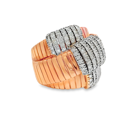 1.49CT Diamond 14K Rose Gold