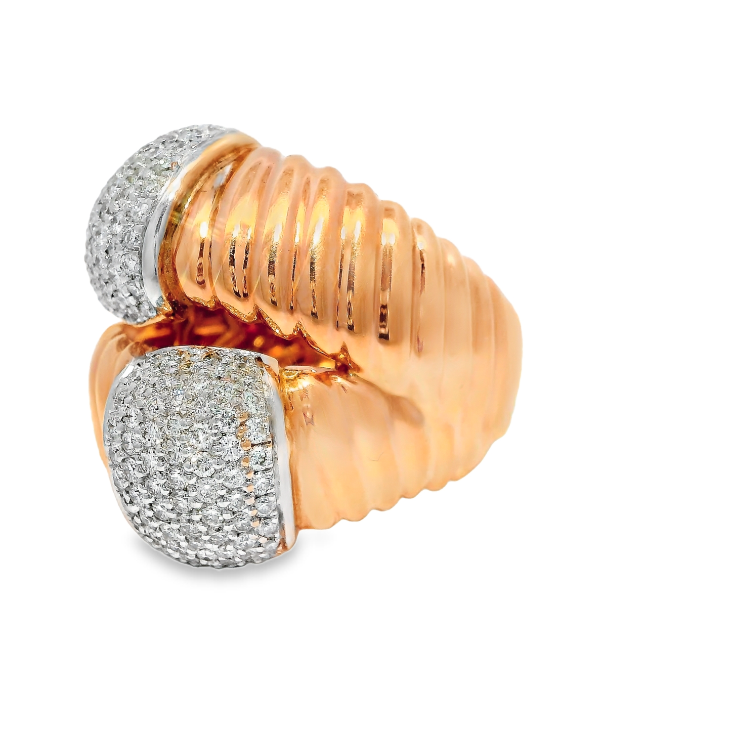 1.27CT Diamond Ring 18K Rose Gold