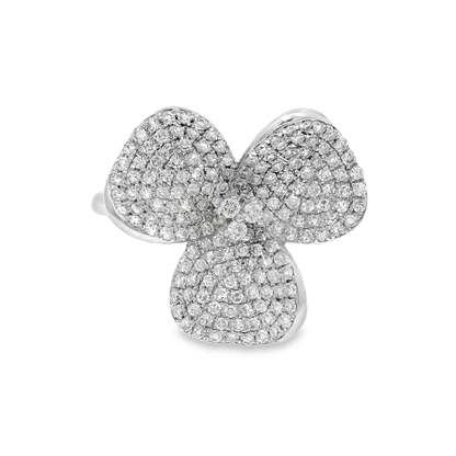 0.50CT Diamond Ring 18k White Gold