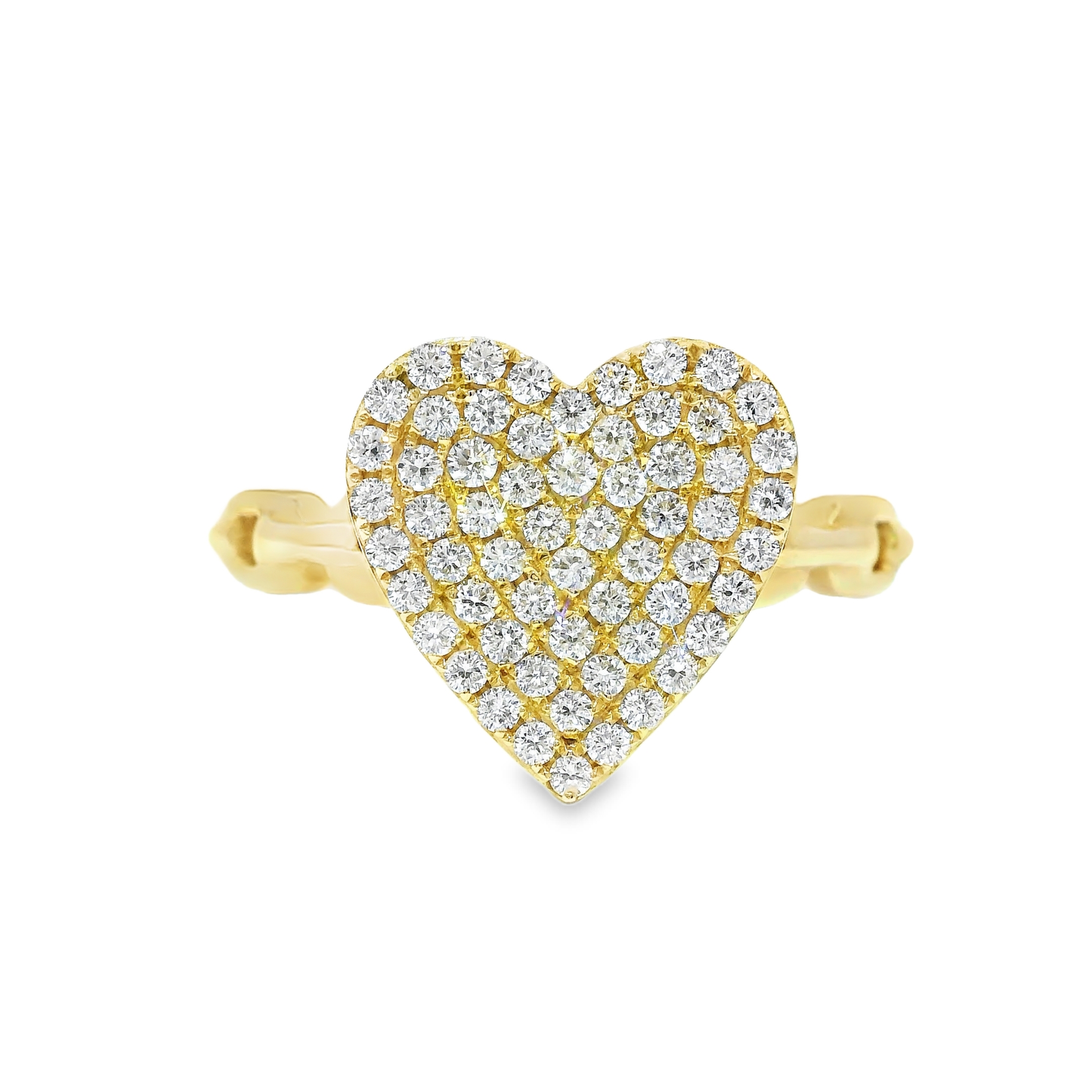 0.40CT Diamond Ring 14k Yellow Gold