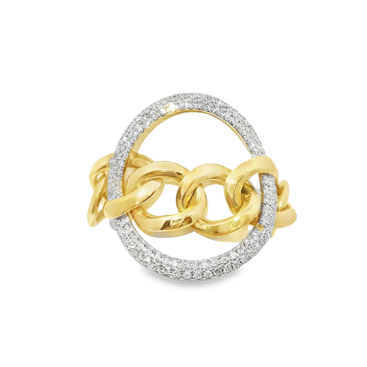 0.26CT Diamond Ring 14k Yellow Gold