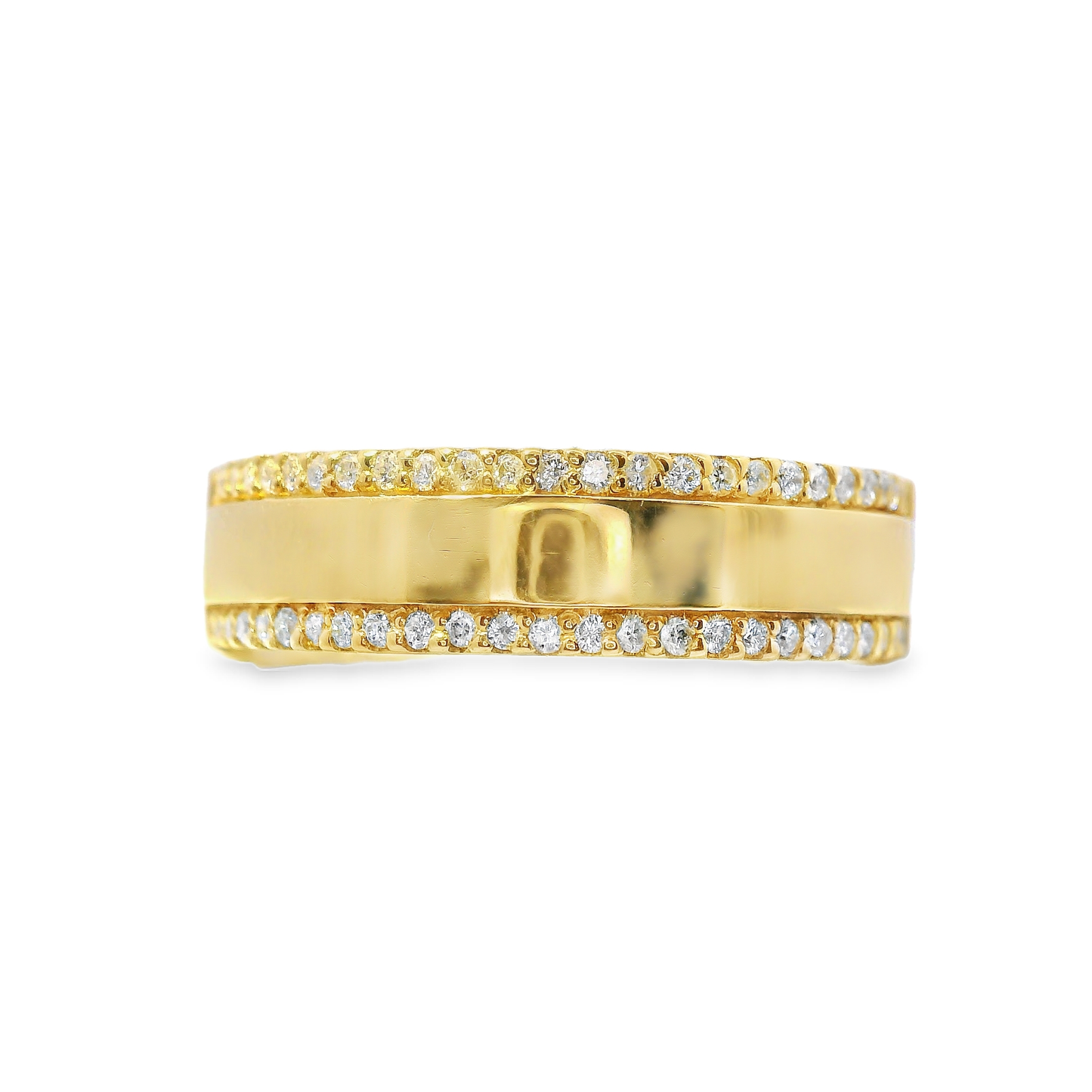0.20Ct Diamond Ring 18k Yellow Gold