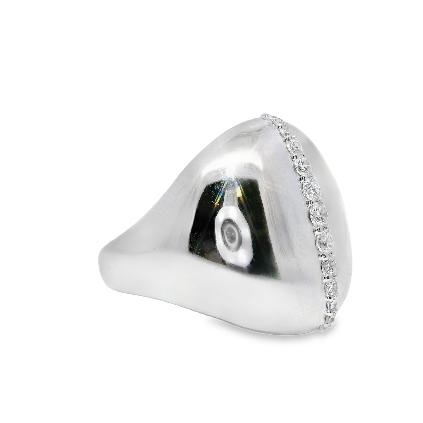 0.26CT Diamond Ring 14k White Gold