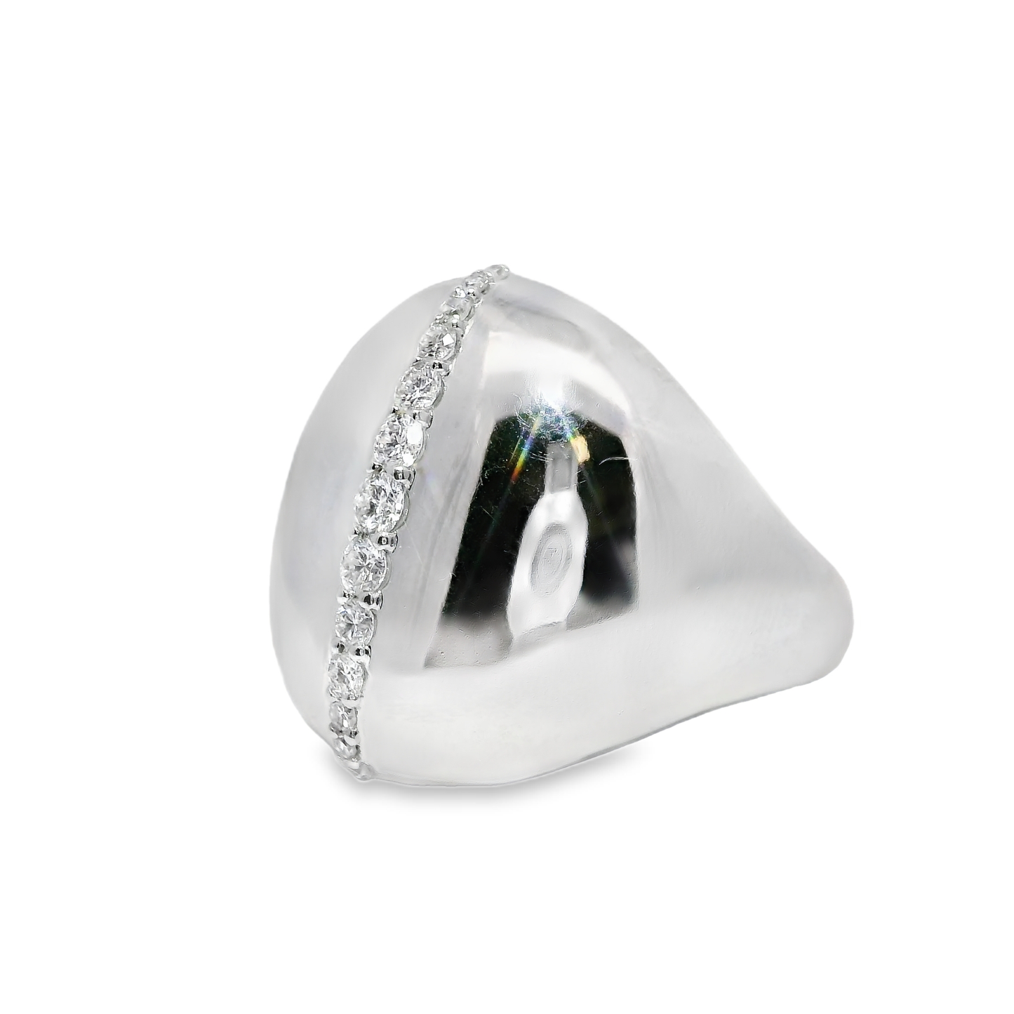 0.26CT Diamond Ring 14k White Gold