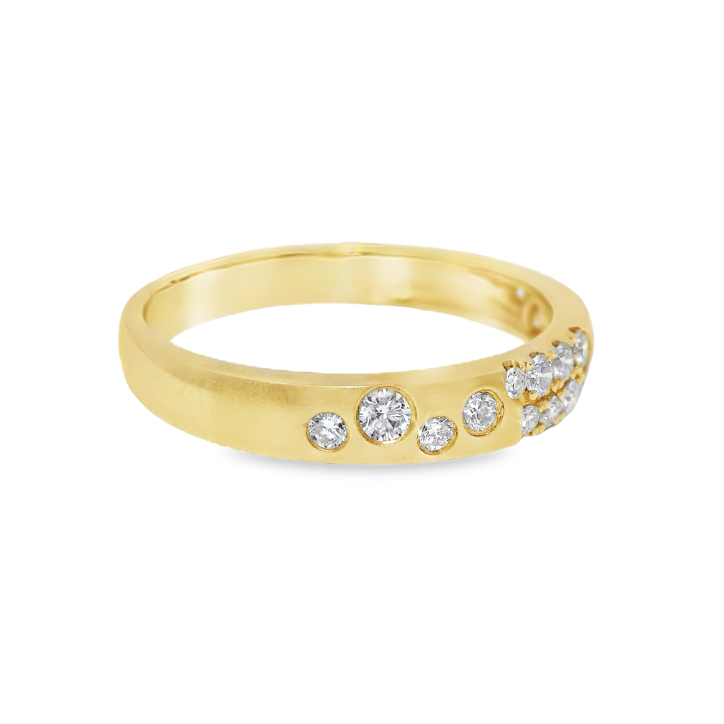 0.29CT Diamond Ring 14k Yellow Gold