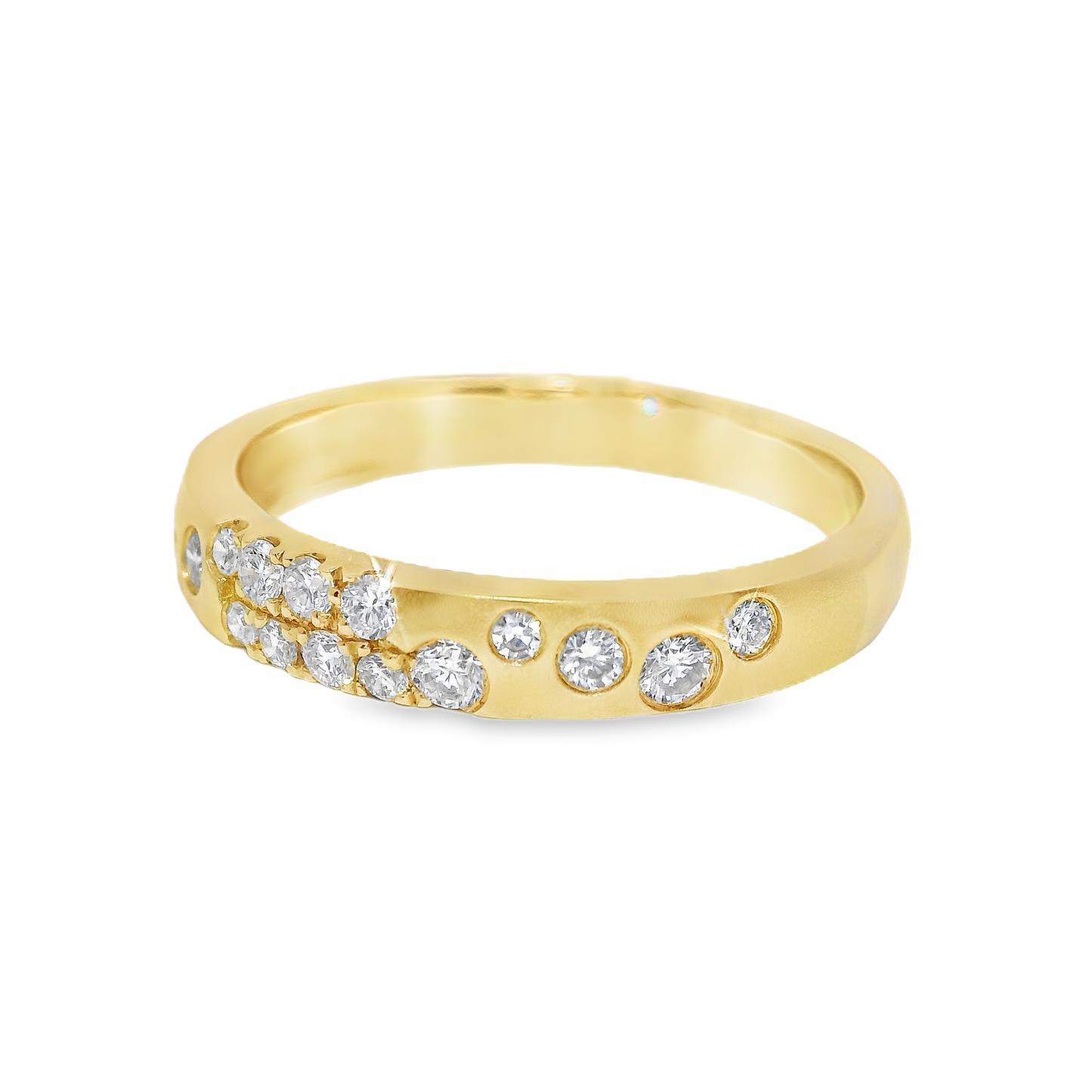 0.29CT Diamond Ring 14k Yellow Gold