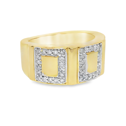 0.41CT Diamond Ring 14k Yellow Gold