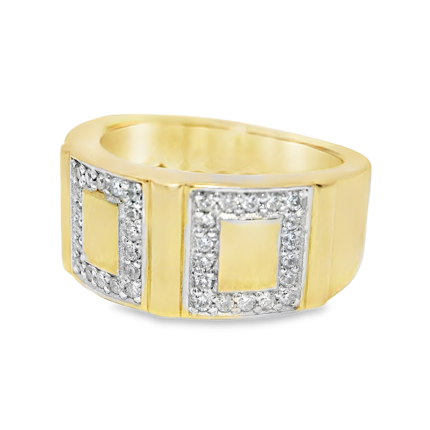 0.41CT Diamond Ring 14k Yellow Gold