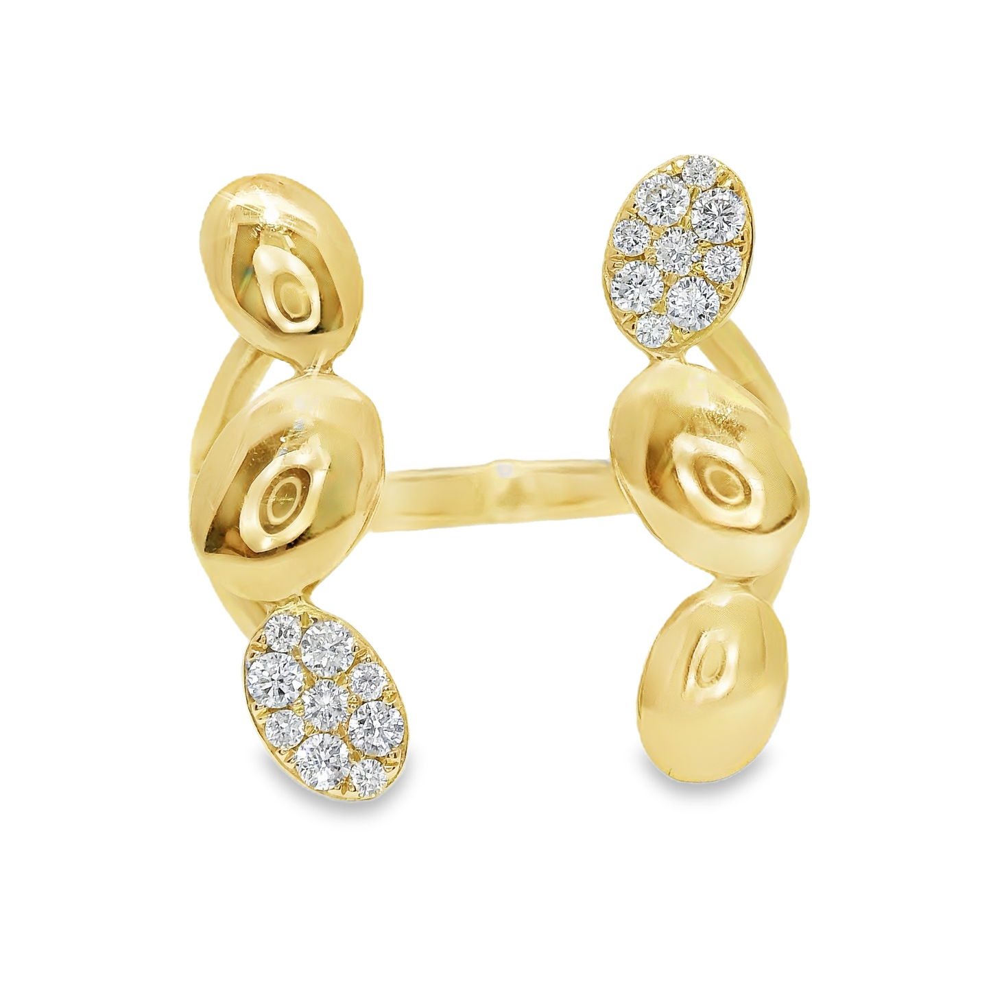0.20CT Diamond Ring 14k Yellow Gold