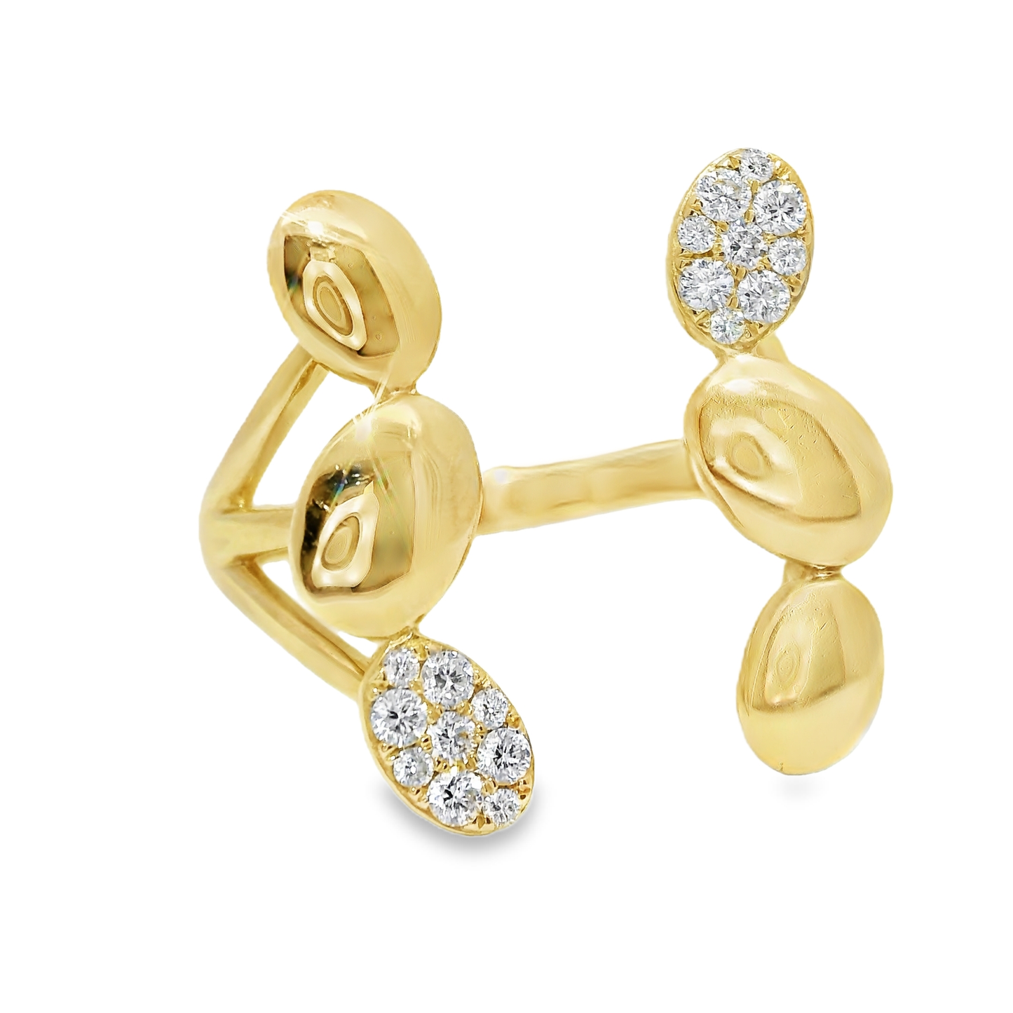 0.20CT Diamond Ring 14k Yellow Gold