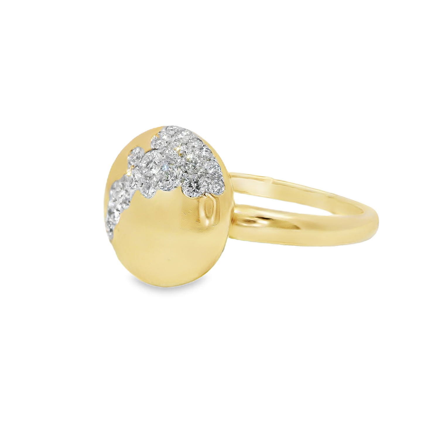 0.31CT Diamond Ring 14k Yellow Gold