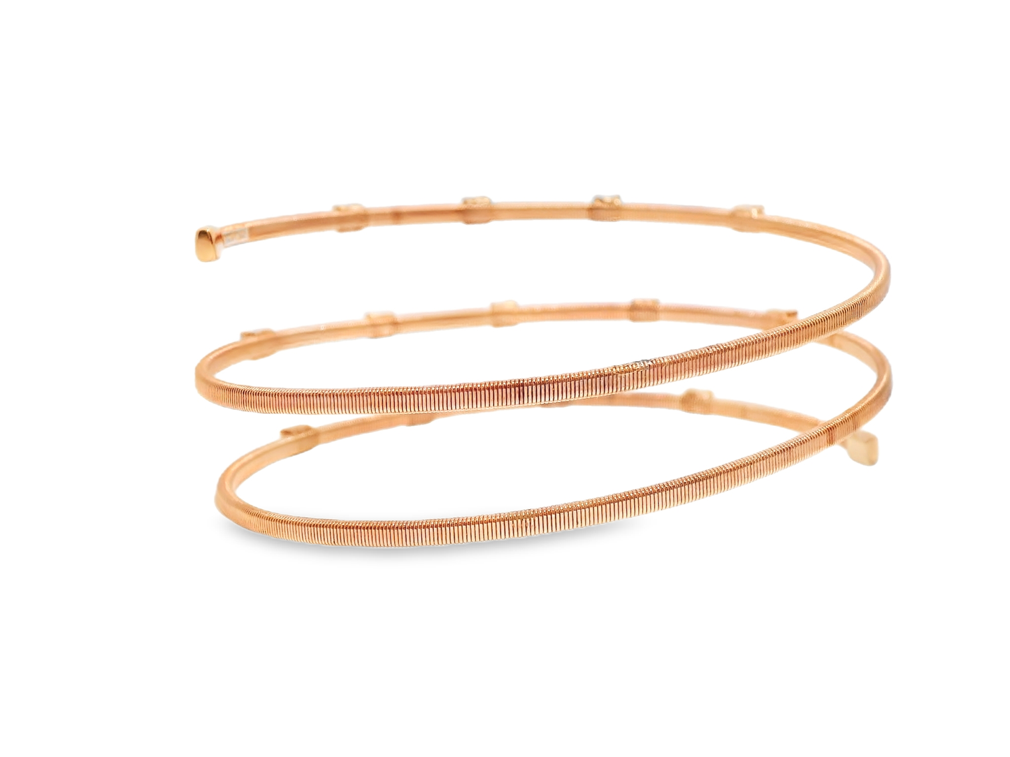 0.68CT Diamond Bangle 14k Gold