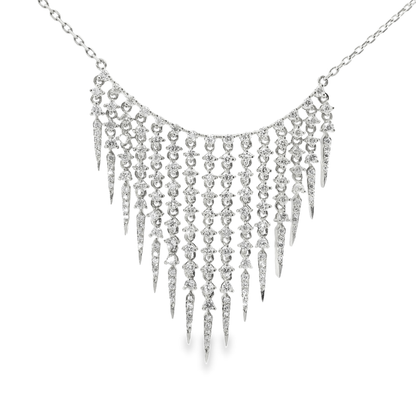 3.00CT Diamond Pendant 14k Gold