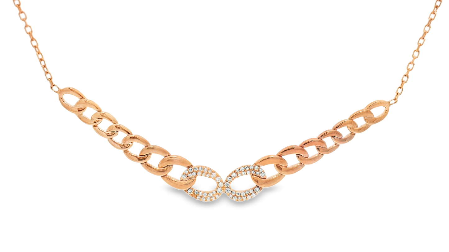 0.20CT Diamond Pendant 14k Gold