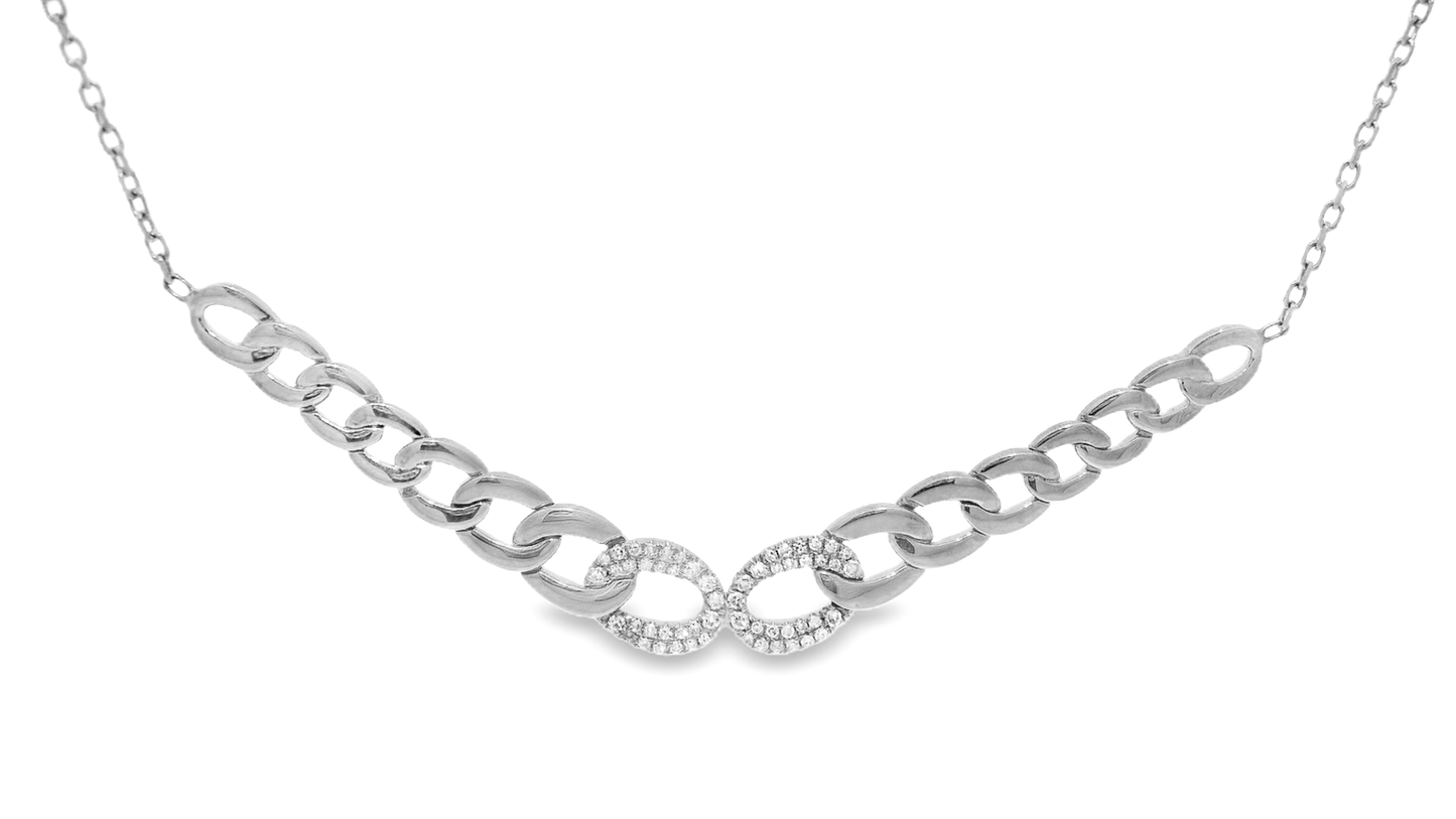 0.20CT Diamond Pendant 14k Gold