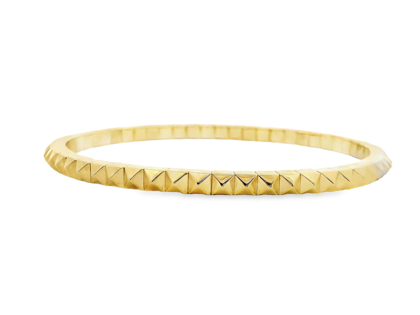Plain Bangle 14k Yellow Gold