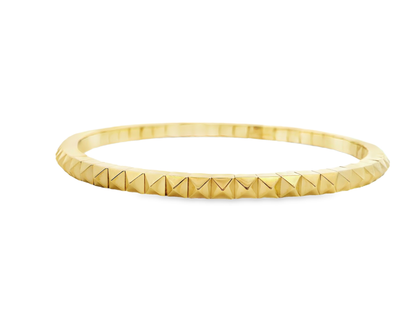 Plain Bangle 14k Yellow Gold