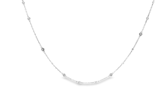 Elegant Silver Chain Necklace