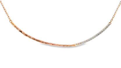 0.19CT Diamond Pendant 14k Gold