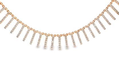 1.71CT Diamond Pendant 18K Gold