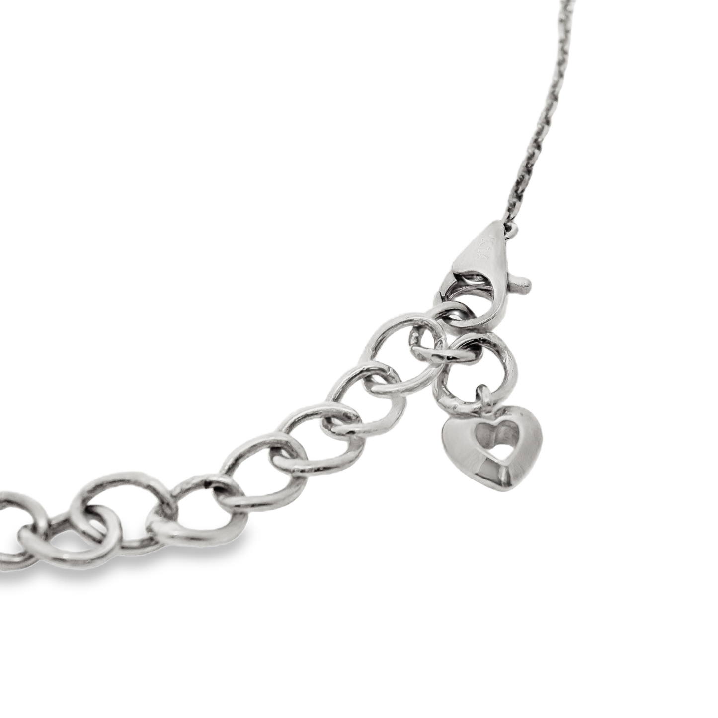 0.04CT Diamond Pendant 14k White Gold