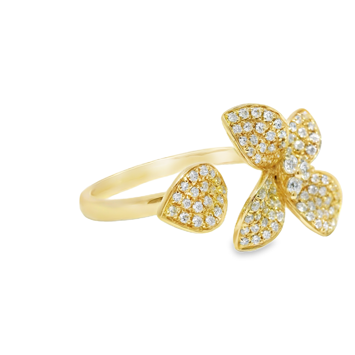 0.48CT Diamond Ring 14k Yellow Gold