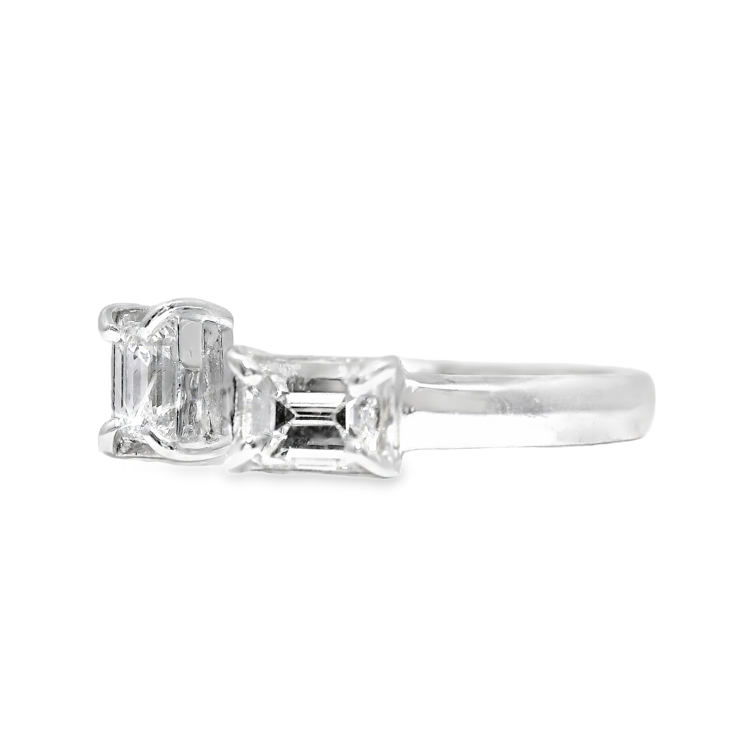 0.52CT Diamond Ring 18k White Gold