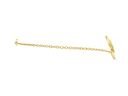 0.20CT Diamond Bracelet 14k Yellow Gold