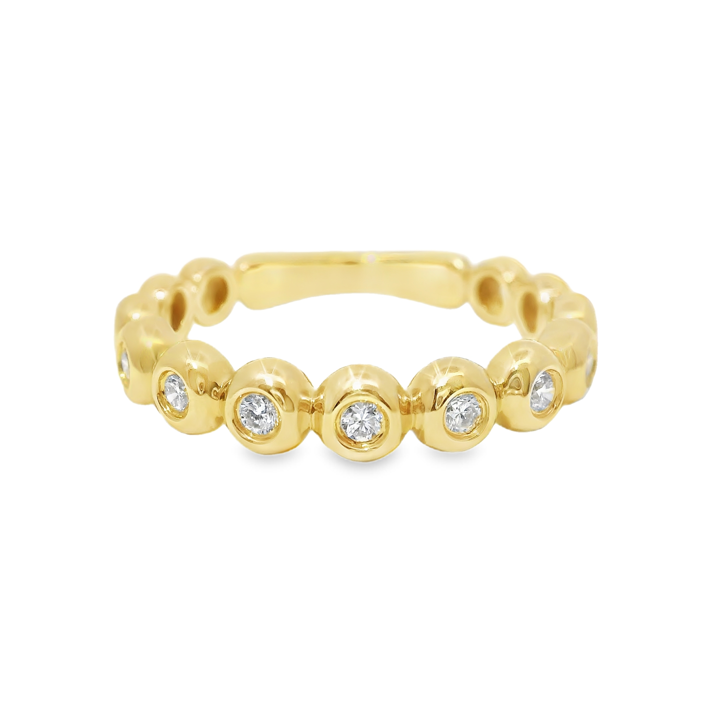 0.30CT Diamond Ring 14k Yellow Gold