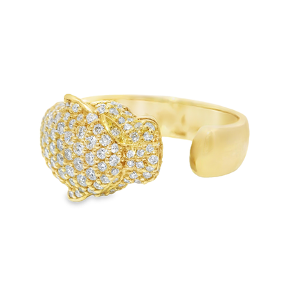 1.62CT Diamond Ring 14k Yellow Gold