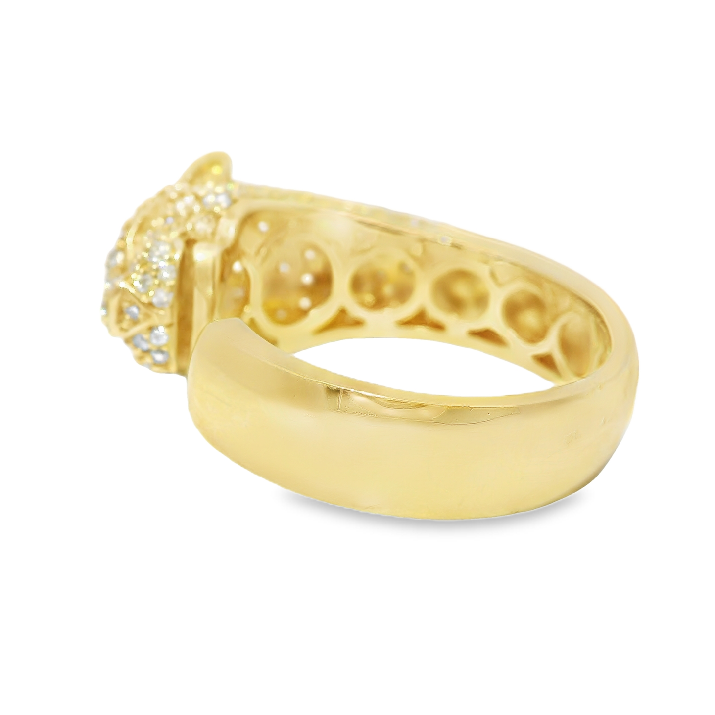 1.62CT Diamond Ring 14k Yellow Gold