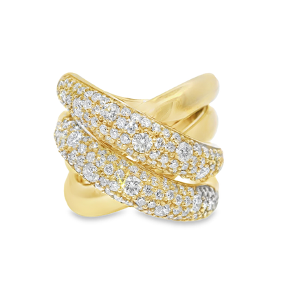 2.01CT Diamond Ring 14k Rose Gold