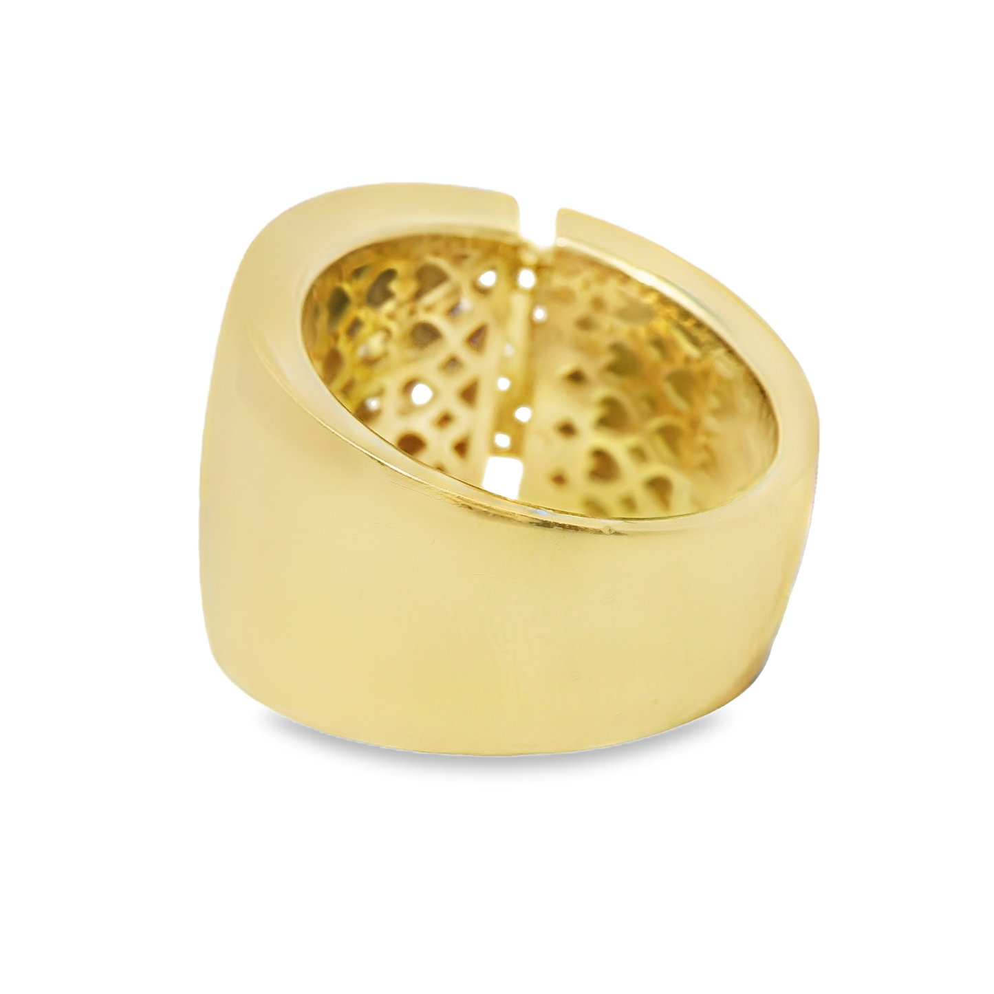 0.44CT Diamond Ring 18k Yellow Gold