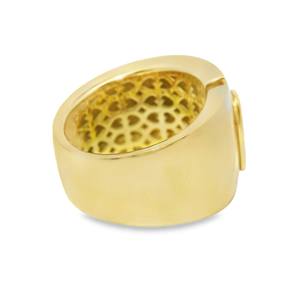 0.44CT Diamond Ring 18k Yellow Gold