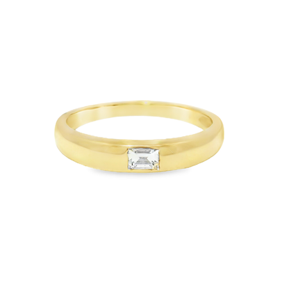 0.10CT Diamond Ring 18k Gold