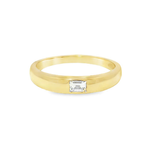 0.10CT Diamond Ring 18k Gold