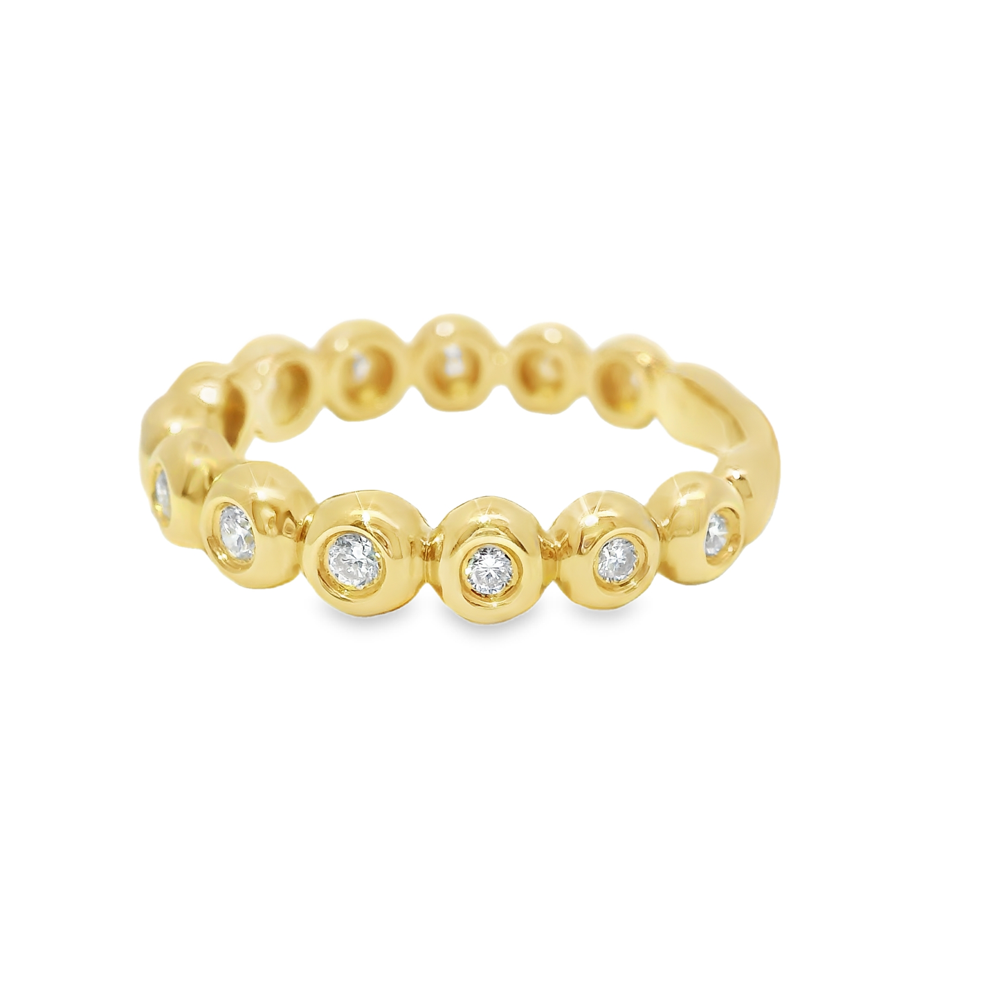 0.56ct Diamond Ring 14k Yellow Gold