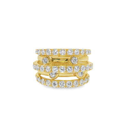2.04CT Diamond Ring 14k Gold