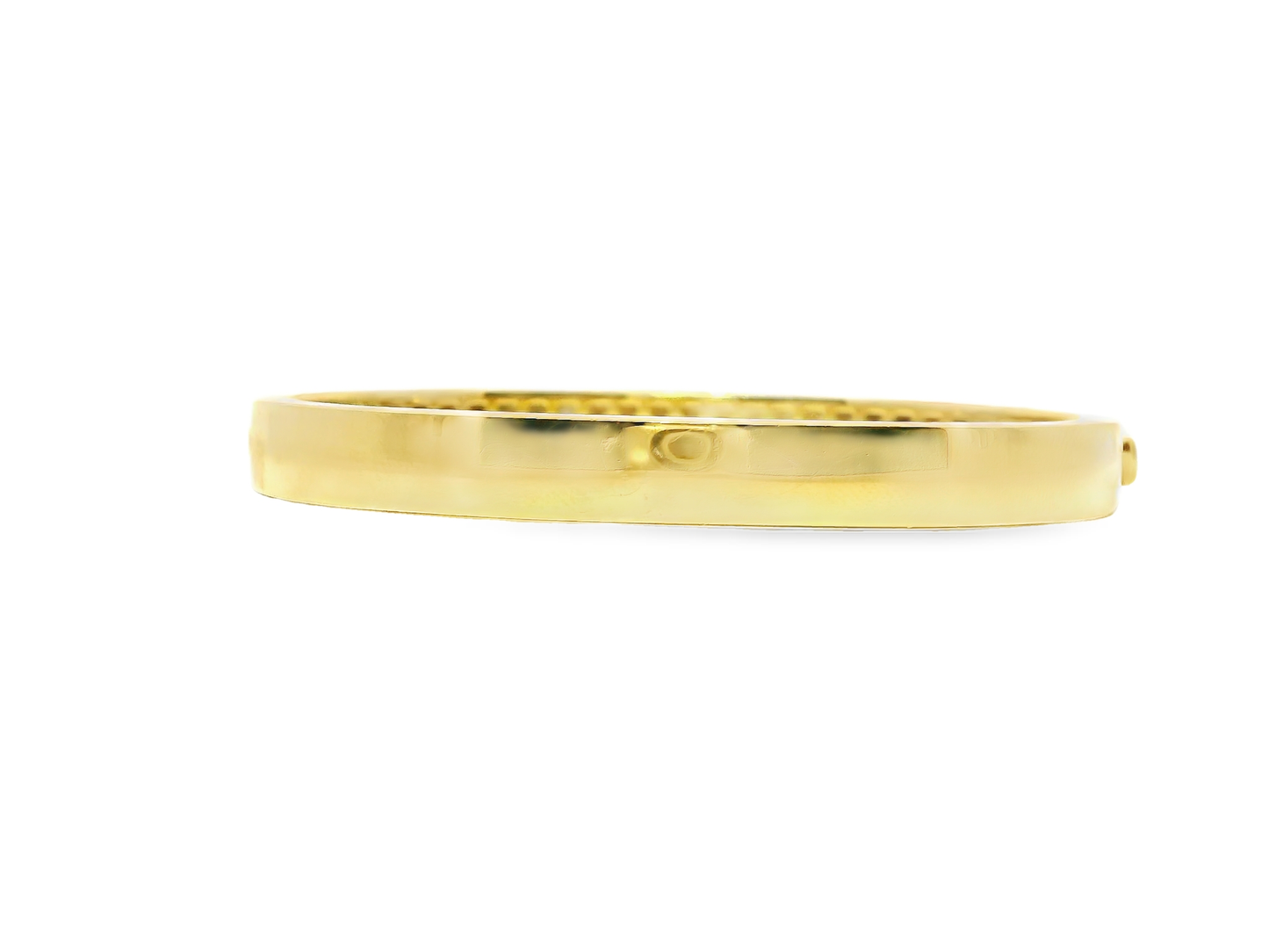 1.01CT Diamond Bangle 18k Yellow Gold