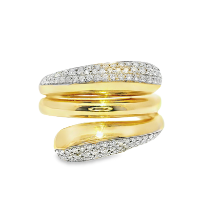 0.44CT diamond Ring 14k Yellow Gold