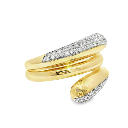 0.44CT diamond Ring 14k Yellow Gold